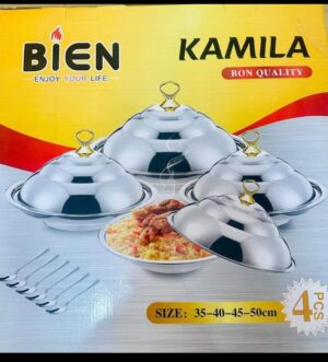 WhatsApp Image 2025-07-28 at 14.32.44 (1) Lot de 4 Plats de Service "KAMILA" par BIEN